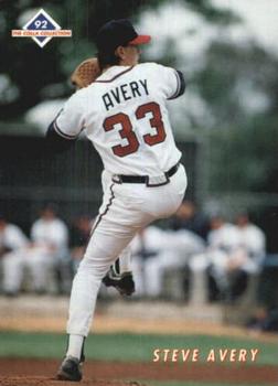 1992 Barry Colla Steve Avery #2 Steve Avery Front