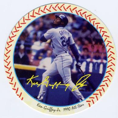 1990 Windwalker American League All-Star Edition #NNO Ken Griffey Jr. / Steve Sax Front