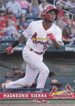 2017 Grandstand Springfield Cardinals SGA #NNO Magneuris Sierra Front