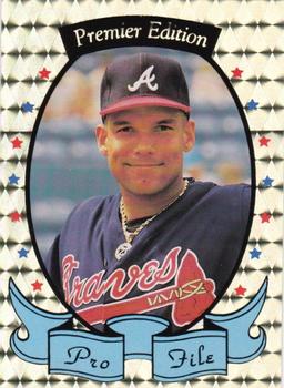 1992 National Sports Collectors Convention #3 David Justice Front
