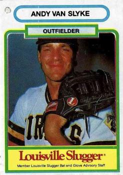 1982-93 Louisville Slugger #NNO Andy Van Slyke Front