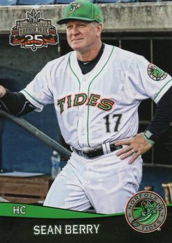 2017 Choice Norfolk Tides #36 Sean Berry Front