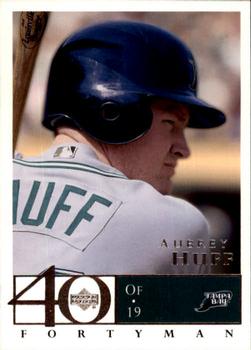 2003 Upper Deck 40-Man #84 Aubrey Huff Front