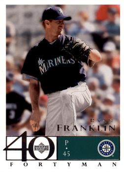 2003 Upper Deck 40-Man #151 Ryan Franklin Front