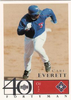 2003 Upper Deck 40-Man #192 Carl Everett Front