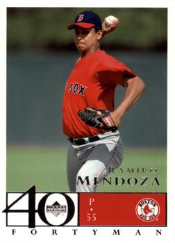 2003 Upper Deck 40-Man #218 Ramiro Mendoza Front