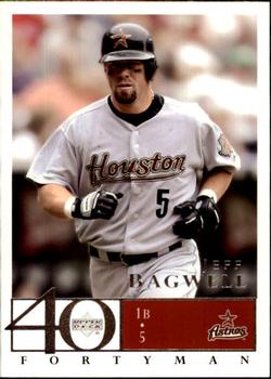 2003 Upper Deck 40-Man #353 Jeff Bagwell Front