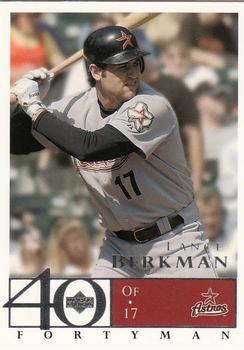 2003 Upper Deck 40-Man #355 Lance Berkman Front