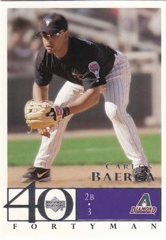 2003 Upper Deck 40-Man #509 Carlos Baerga Front