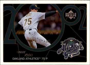 2003 Upper Deck 40-Man #789 Barry Zito Front