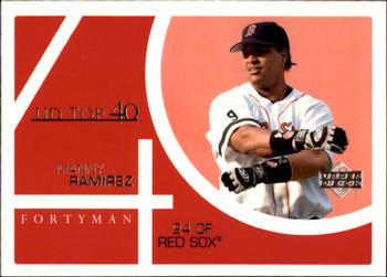 2003 Upper Deck 40-Man #841 Manny Ramirez Front