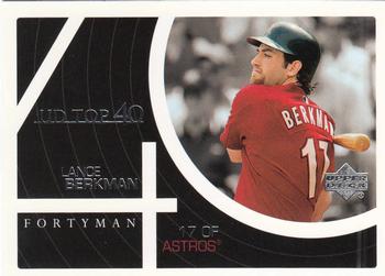 2003 Upper Deck 40-Man #868 Lance Berkman Front