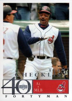 2003 Upper Deck 40-Man #965 Cleveland Indians Front