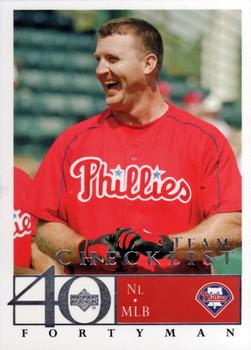 2003 Upper Deck 40-Man #986 Philadelphia Phillies Front