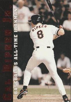 1996 Classic Cal Ripken Jr. Baseball's All-Time Ironman #CR1 Cal Ripken Jr. Front