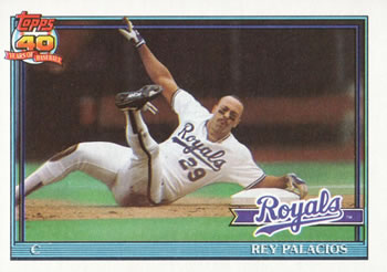 1991 Topps #148 Rey Palacios Front