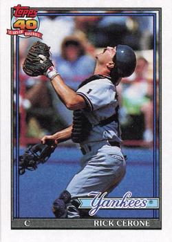 1991 Topps #237 Rick Cerone Front