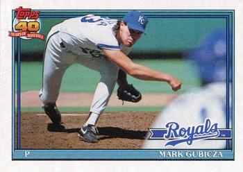 1991 Topps #265 Mark Gubicza Front