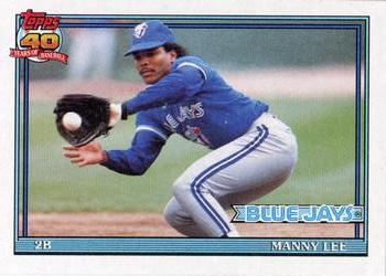 1991 Topps #297 Manny Lee Front