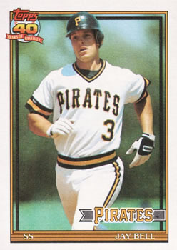 1991 Topps #293 Jay Bell Front