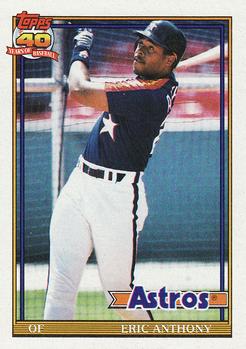 1991 Topps #331 Eric Anthony Front