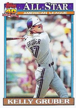 1991 Topps #388 Kelly Gruber Front
