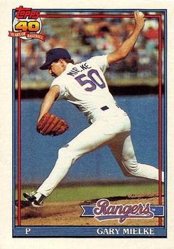 1991 Topps #54 Gary Mielke Front