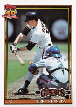 1991 Topps #66 Terry Kennedy Front