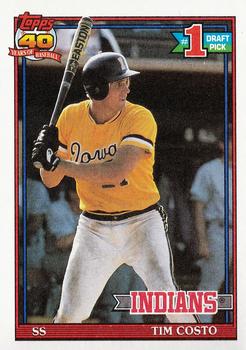 1991 Topps #103 Tim Costo Front
