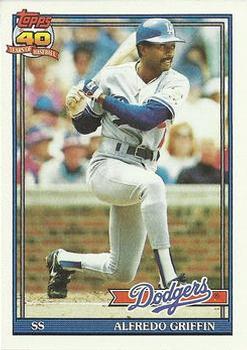 1991 Topps #226 Alfredo Griffin Front