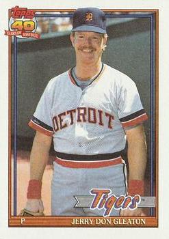 1991 Topps #597 Jerry Don Gleaton Front