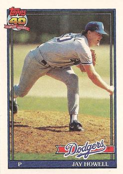 1991 Topps #770 Jay Howell Front