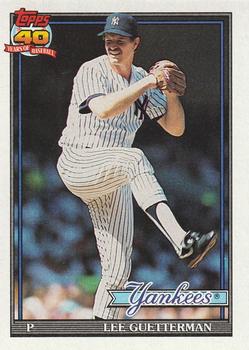 1991 Topps #62 Lee Guetterman Front