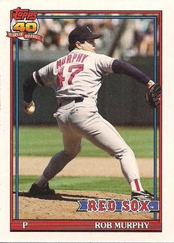 1991 Topps #542 Rob Murphy Front