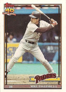 1991 Topps #547 Mike Pagliarulo Front