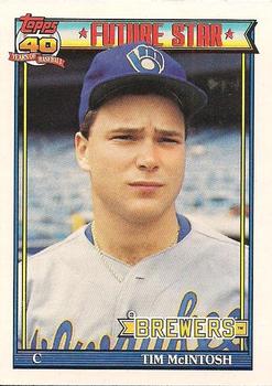 1991 Topps #561 Tim McIntosh Front