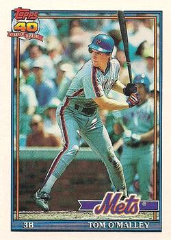 1991 Topps #257 Tom O'Malley Front