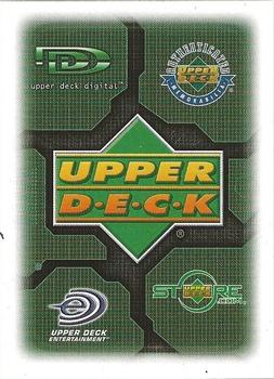 2003 Upper Deck Finite #NNO Cardboard Filler Collectors Club Offer Card Front