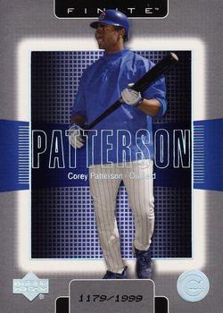 2003 Upper Deck Finite #22 Corey Patterson Front