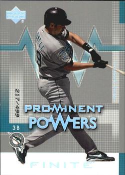 2003 Upper Deck Finite #174 Mike Lowell Front