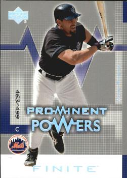 2003 Upper Deck Finite #175 Mike Piazza Front
