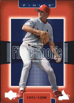2003 Upper Deck Finite #251 Kevin Ohme Front