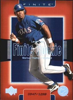2003 Upper Deck Finite #286 Marcus Thames Front