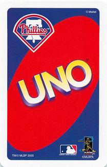 2005 UNO Philadelphia Phillies #BR Tomas Perez Back