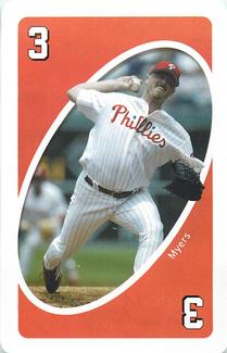 2005 UNO Philadelphia Phillies #R3 Brett Myers Front
