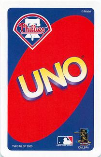 2005 UNO Philadelphia Phillies #A Jon Lieber Back