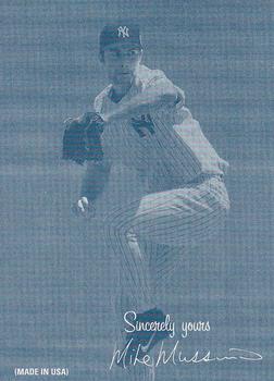2004 Leaf - Exhibits 1939-46 Sincerely Yours Right Second Edition #27 Mike Mussina Front