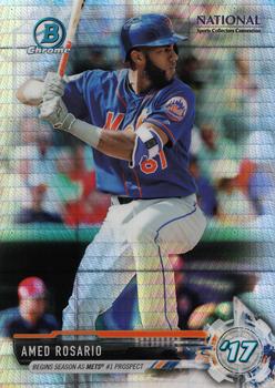 2017 Bowman Chrome - National Sports Collectors Convention Prism Refractors #BNR-AMR Amed Rosario Front