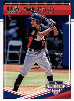 2018 Panini USA Baseball Stars & Stripes #73 Adam Haseley Front