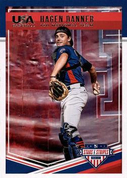 2018 Panini USA Baseball Stars & Stripes #88 Hagen Danner Front